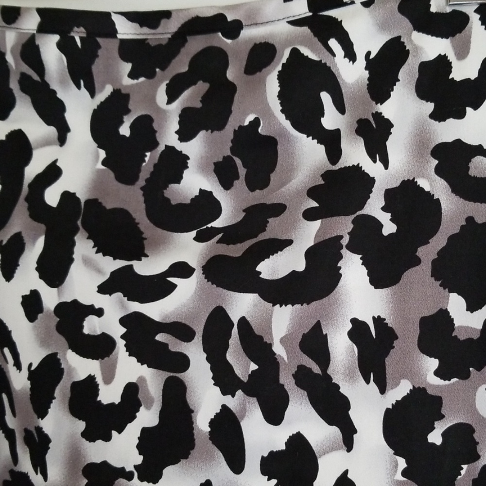 Cache Leopard Print Lined Skirt 6 - image 2